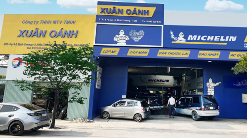 Bình Dương: Đại lí lốp - CÔNG TY TNHH MTV THƯƠNG MẠI DỊCH VỤ XUÂN OÁNH